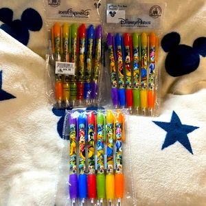 Disney 6 pens set per pack